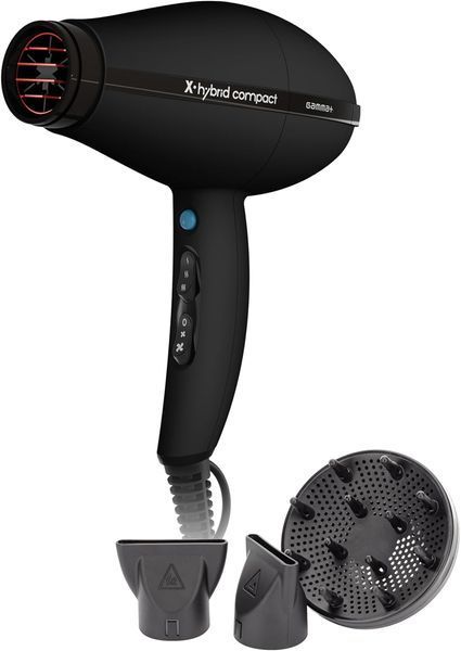 Фен Gamma Piu X-Hybrid Compact Matt Black (PAXHCOMPACT032)