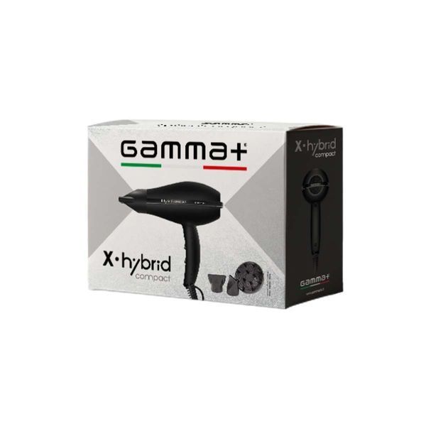 Фен Gamma Piu X-Hybrid Compact Matt Black (PAXHCOMPACT032)