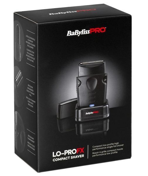 Портативная бритва шейвер BaByliss PRO Compact Shaver Lo-ProFX FXLPFS1E