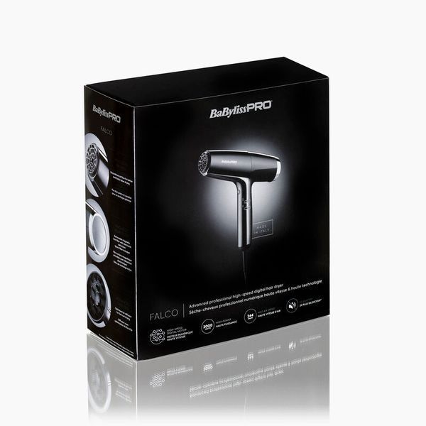 Фен BaByliss PRO Falco Black BAB8550BE