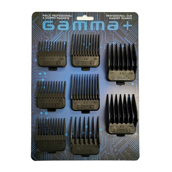 Набір магнітних насадок Gamma Piu Double Magnetic Guards 8 шт. (PKITPETMAGN)